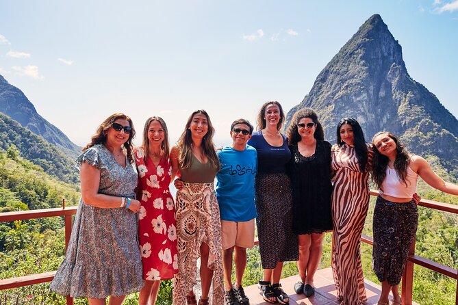 St. Lucia adventure: mud baths, waterfalls, gardens - Piton Falls and the final warm-water soak