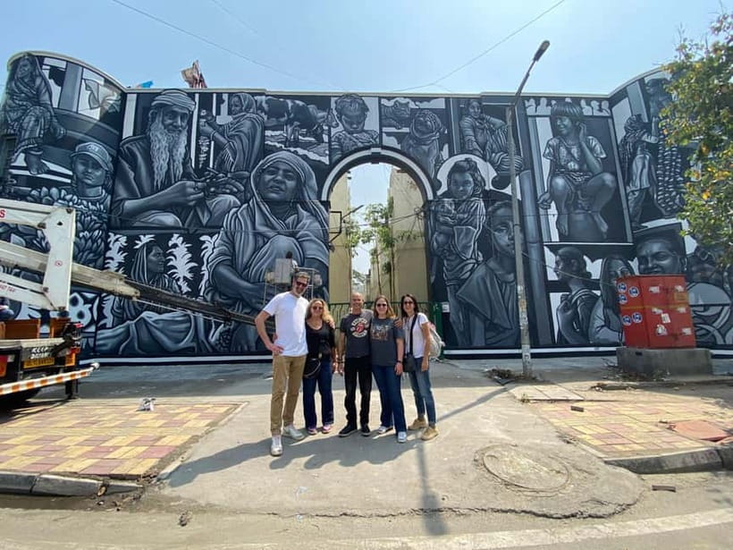 Street Art Walk with Chai & Snack - Reading the murals instead of just photographing them