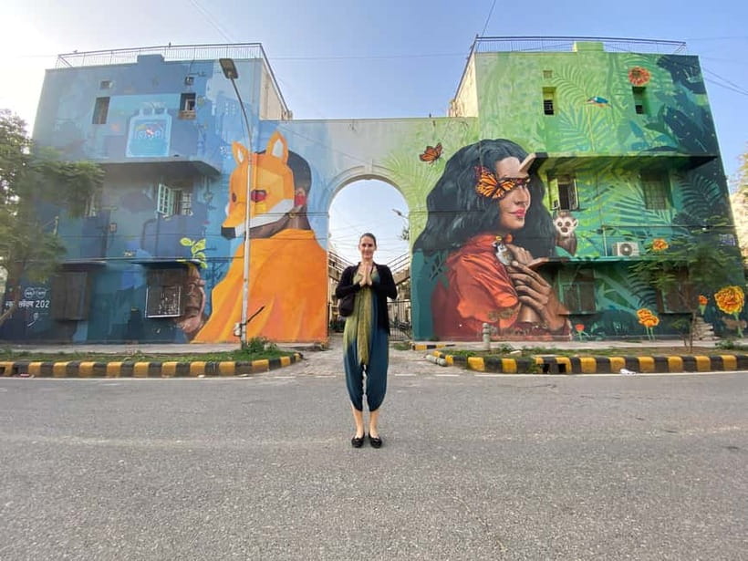 Street Art Walk with Chai & Snack - Meeting at Gupt Dwar in Lodhi Colony