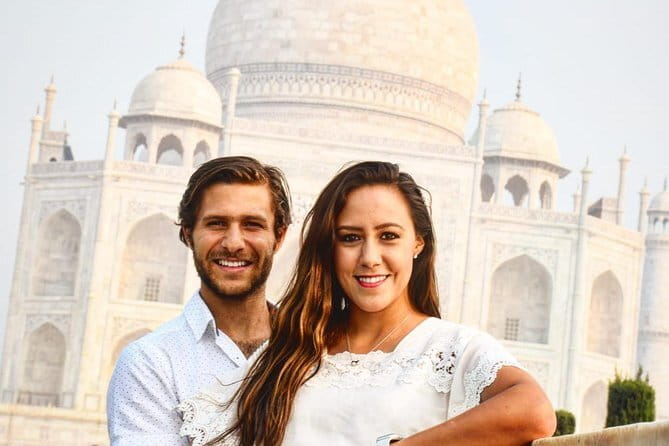 Sunrise Taj Mahal, Agra Fort, Red Taj and Moonlit Garden Private Tour - What the $80 price covers