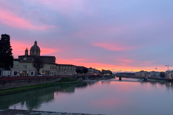 Sunset Bike tour of Florence &Rose Garden & Piazzale Michelangelo - Roman beginnings and Renaissance bridges