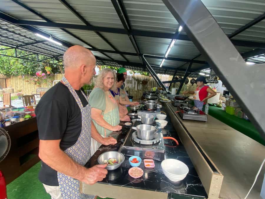 Thai Cooking Class with Market & Garden Tour - What the $73 price really covers