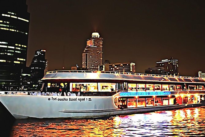 The White Orchid: Chao Phraya Dinner Cruise Experience - A buffet with a wide but uneven record