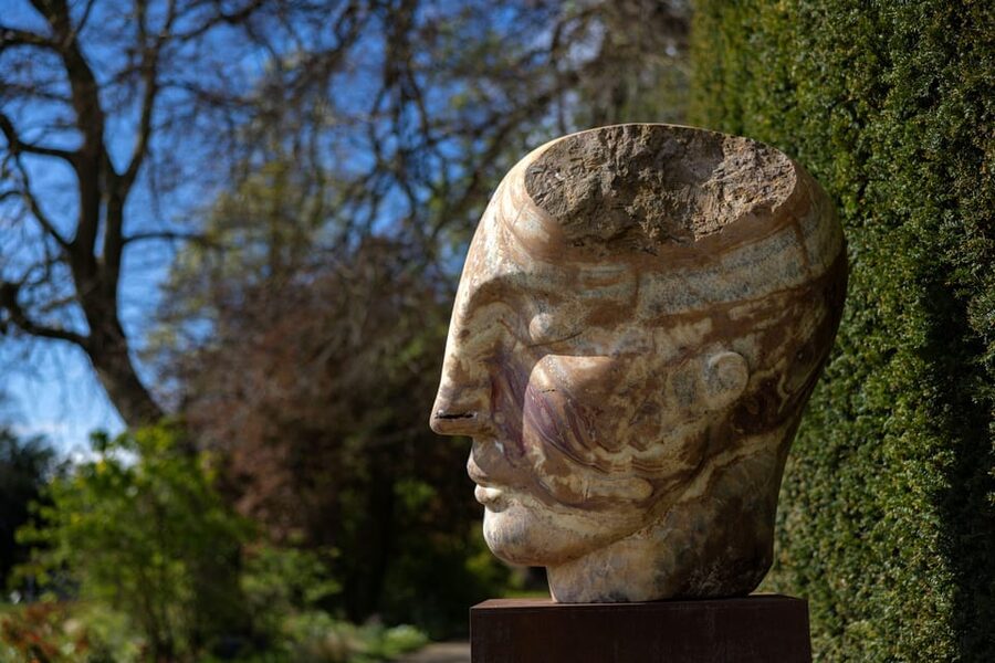 Thirsk Hall: Sculpture Garden Ticket - Arriving beside St. Mary’s Church