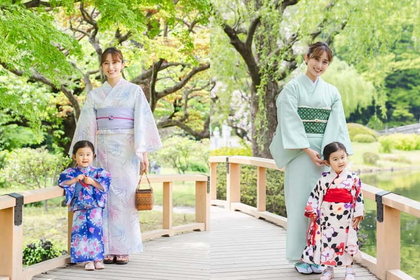 Tokyo: Kimono Rental inside Shinjuku Gyoen National Garden - Why this kimono rental works so well in Shinjuku Gyoen