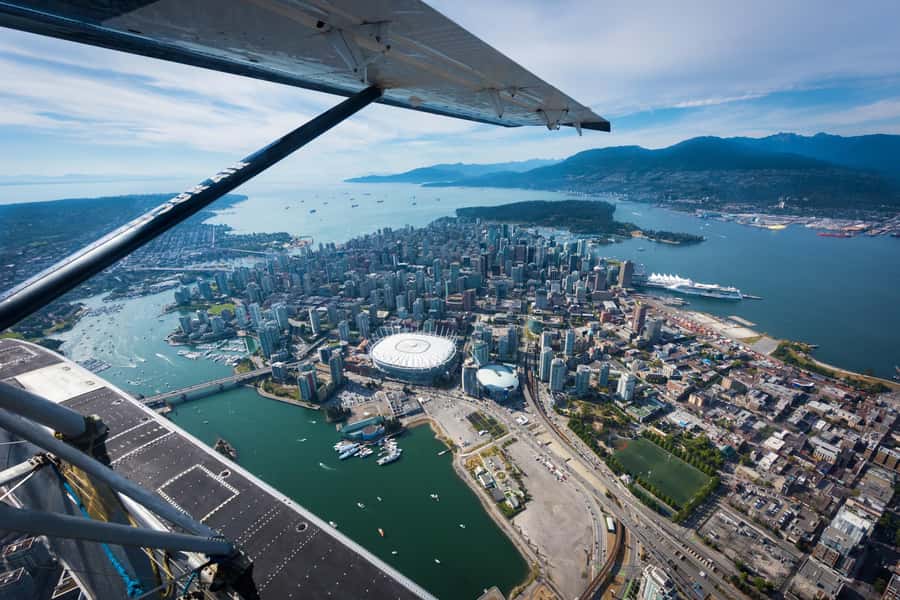 Vancouver to Victoria Seaplane Day Trip + Butchart Gardens - Landing in Victoria’s Inner Harbour