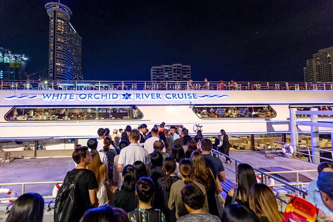 White Orchid Dinner Cruise at Bangkok with Pickup & Live Music - Is $103.74 a fair price?