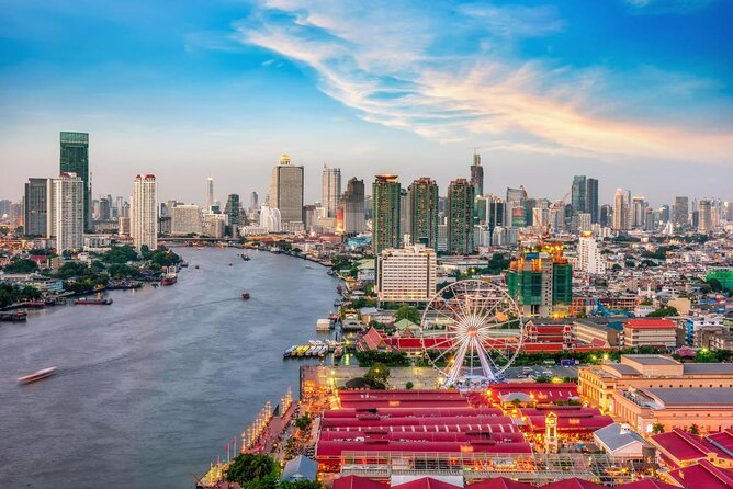White Orchid Sunset Dinner Cruise Calypso Ladyboy Cabaret Show - A Bangkok evening built around the Chao Phraya