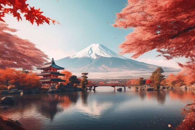 Wonderful Peaks & Peace: Mt. Fuji, Fuji Stupa & Hakone Tour - Lake Yamanaka: a wider, higher lake setting