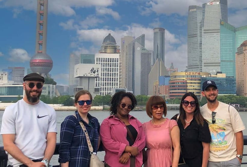 Yu Garden, Old Street, Bund & Zhujiajiao Water Town Bus Tour - Returning to Shanghai and reaching the Bund